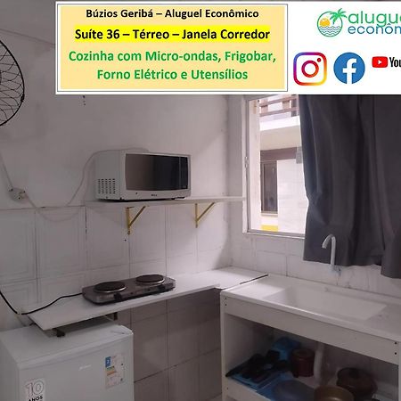Buzios - Geriba - Suites - Aluguel Economico 外观 照片