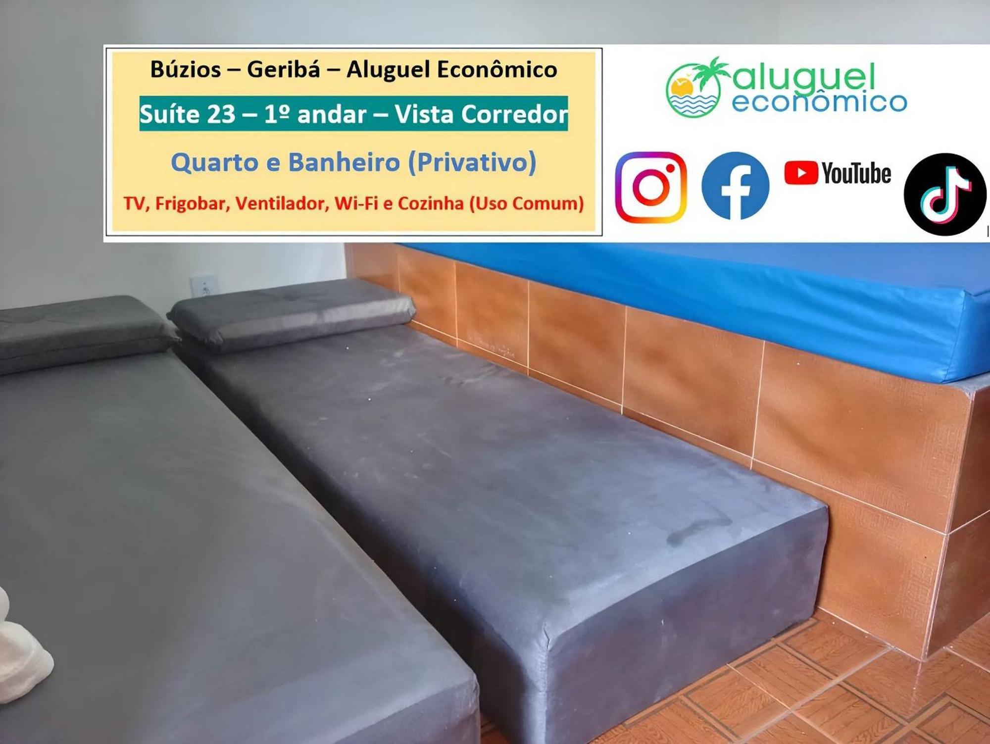 Buzios - Geriba - Suites - Aluguel Economico 外观 照片