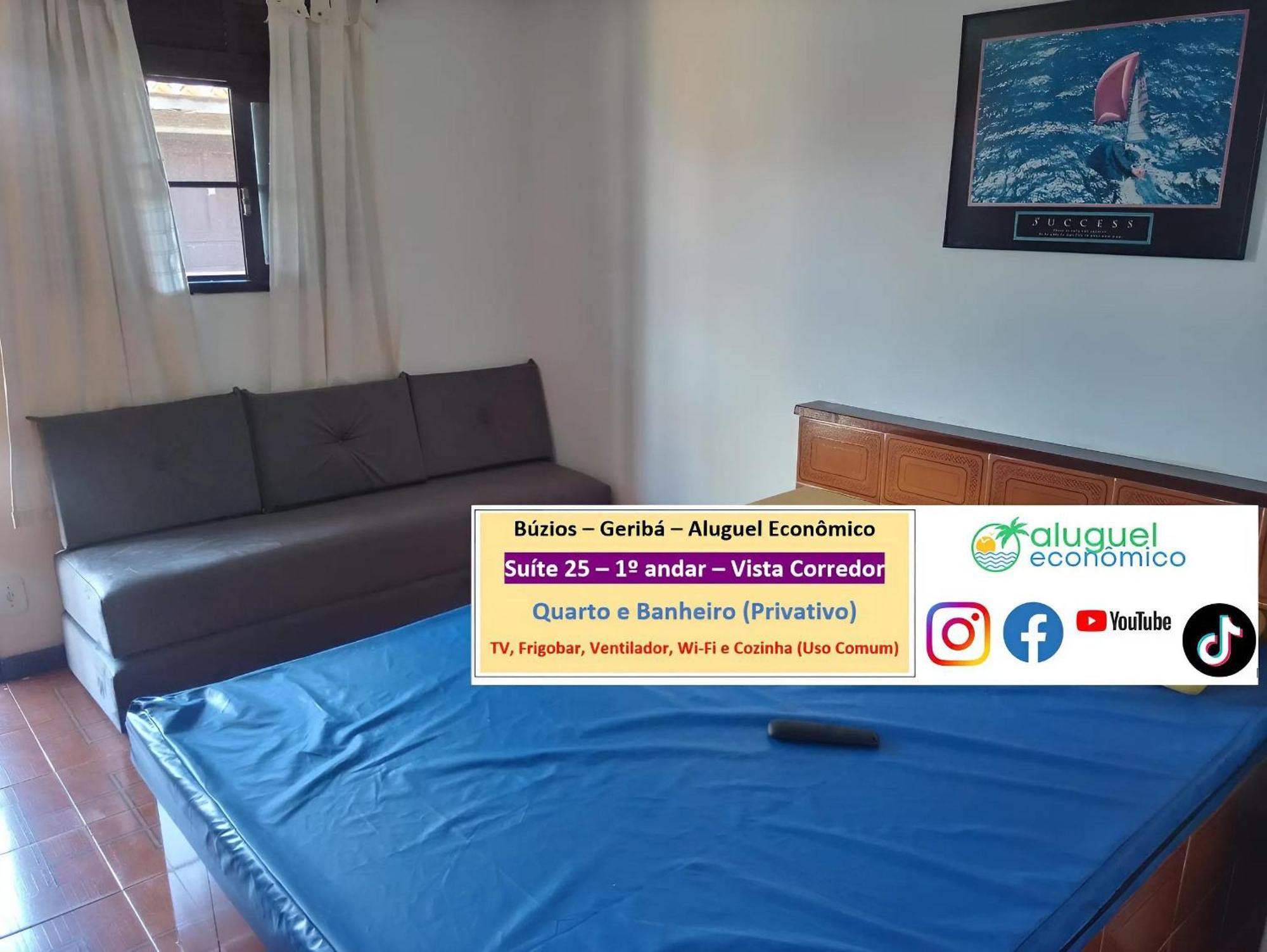 Buzios - Geriba - Suites - Aluguel Economico 外观 照片