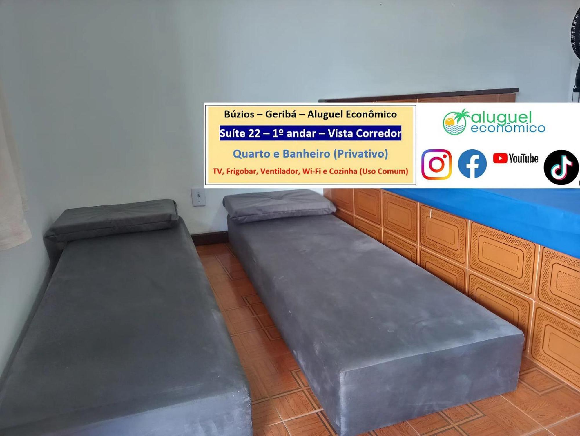 Buzios - Geriba - Suites - Aluguel Economico 外观 照片
