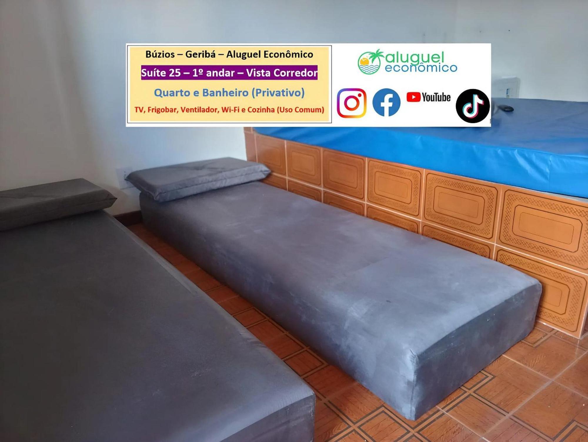 Buzios - Geriba - Suites - Aluguel Economico 外观 照片