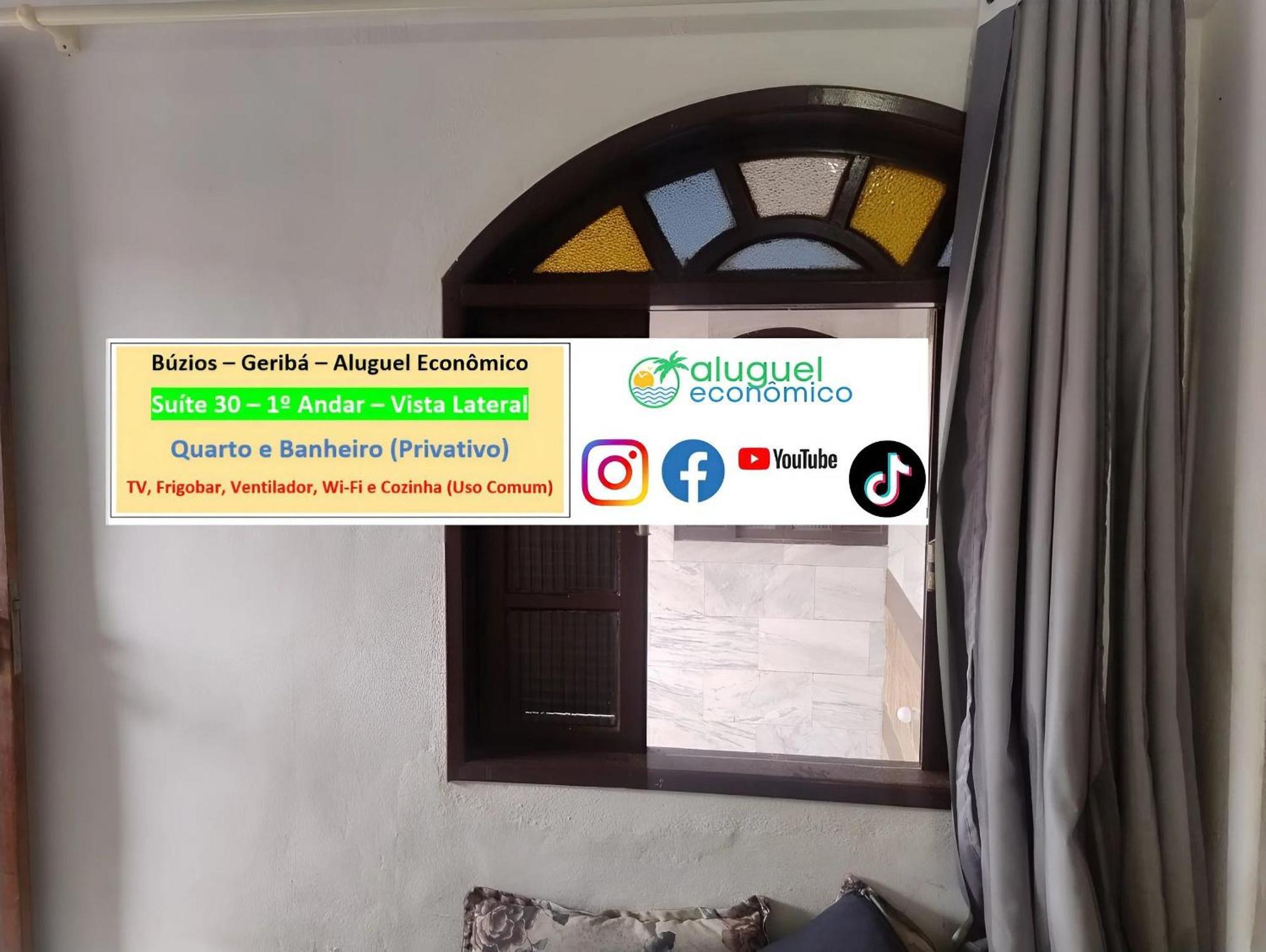 Buzios - Geriba - Suites - Aluguel Economico 外观 照片