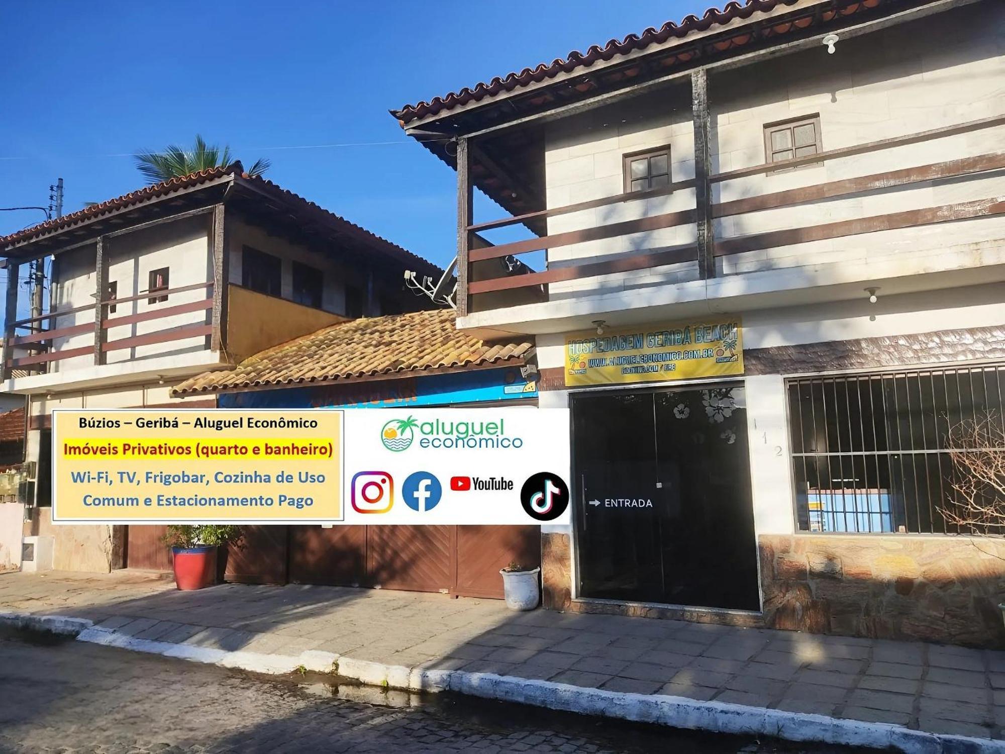 Buzios - Geriba - Suites - Aluguel Economico 外观 照片