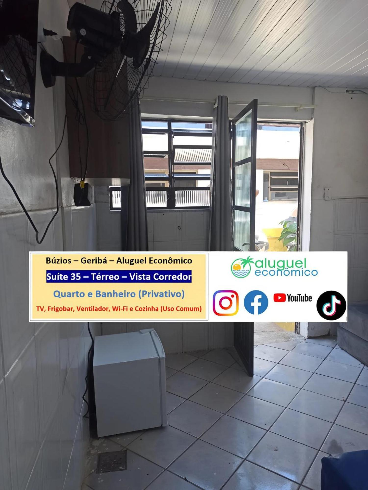 Buzios - Geriba - Suites - Aluguel Economico 外观 照片