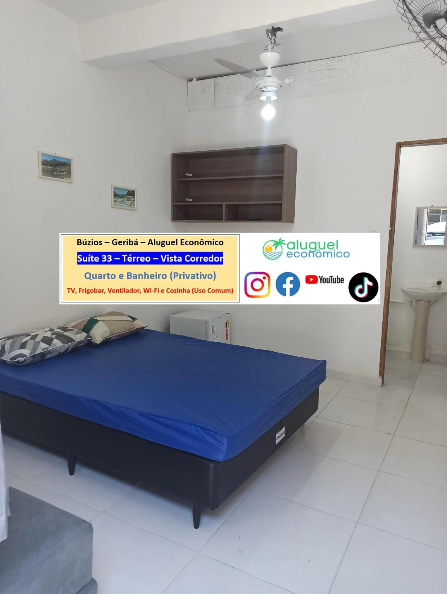 Buzios - Geriba - Suites - Aluguel Economico 外观 照片