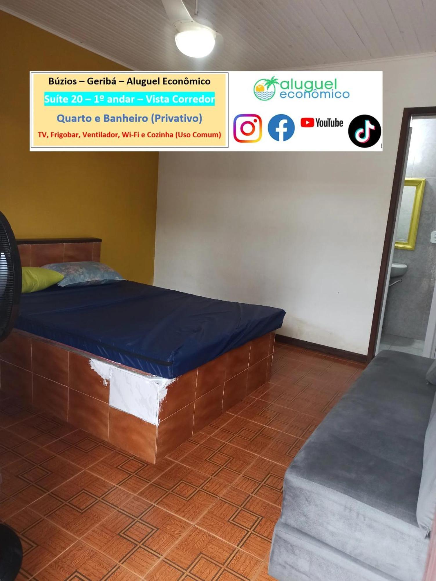 Buzios - Geriba - Suites - Aluguel Economico 外观 照片